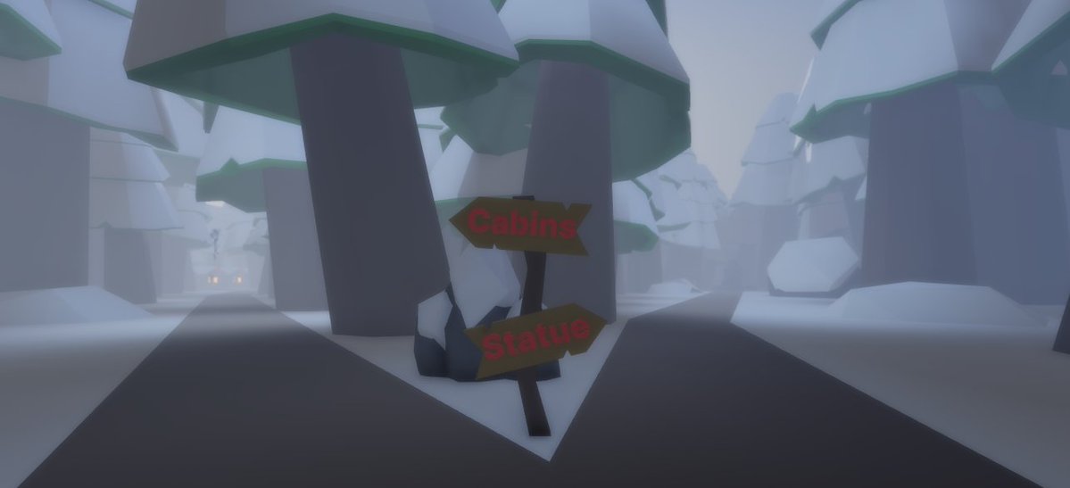 LePumkin's tweet photo. Exploring the woods in this snowy time❄❄#RobloxDev #Roblox https://t.co/qzKrQo8jma