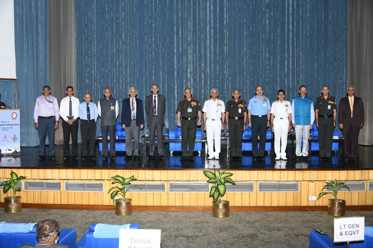 HQ_IDS_India's tweet image. Seminar on Integrated Capability Development System #ICADS conducted by HQ IDS &amp;amp; @CENJOWS from 7-10 September to brainstorm the methodology to evolve an optimum framework for holistic &amp;amp; integrated capability planning &amp;amp; development of the Defence Forces  
(1/3)

Jai Hind🇮🇳