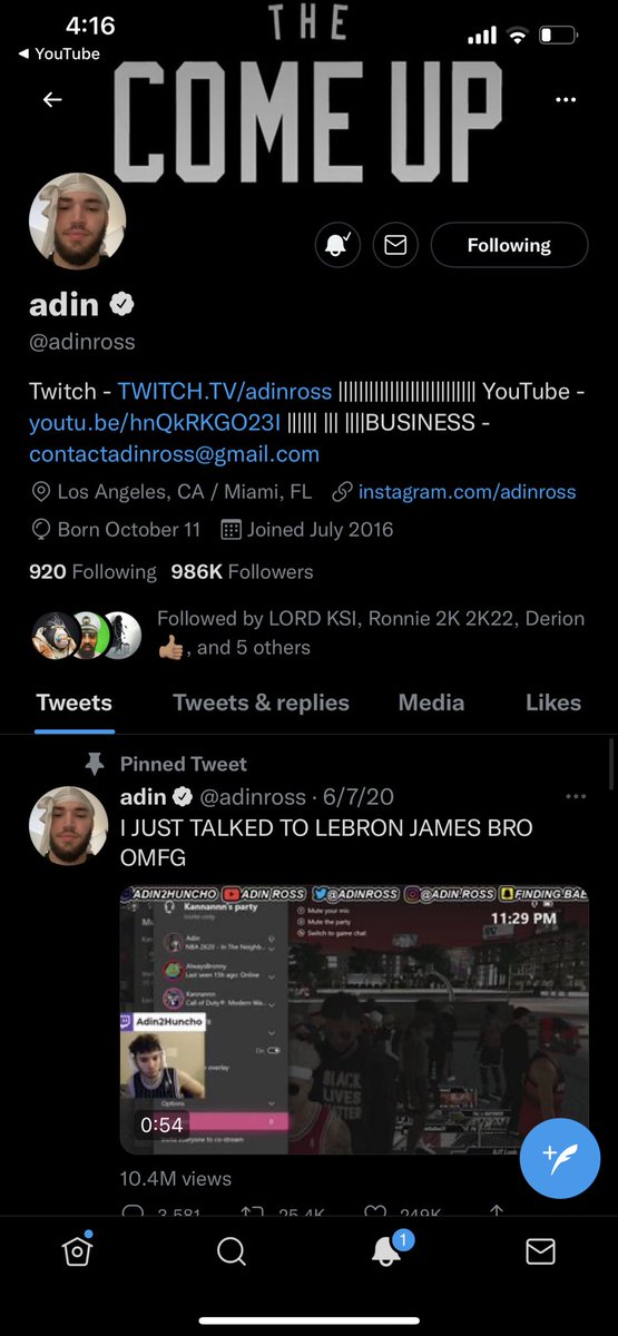 SSprayz's tweet photo. @adinross noti gang https://t.co/CtgQReiyYX