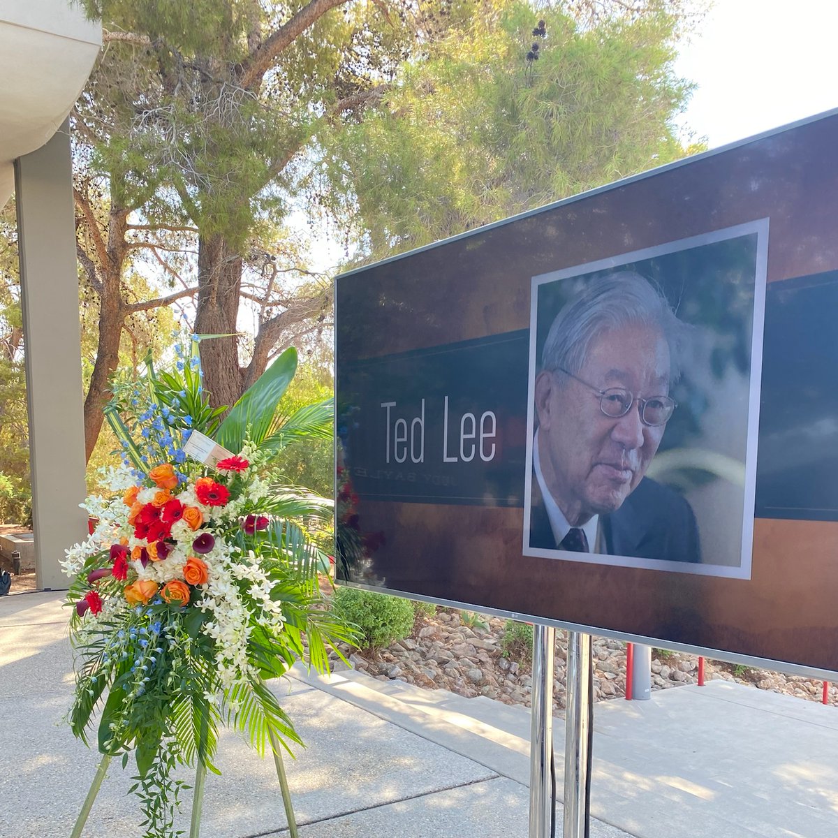 Today we had the opportunity to celebrate the life and legacy of Ted Lee. Mr. Lee will be remembered for his kindness towards people and his deep love for his family.

"It's not important how good your first draft is. What's important is that what you turned in is good." -Ted Lee