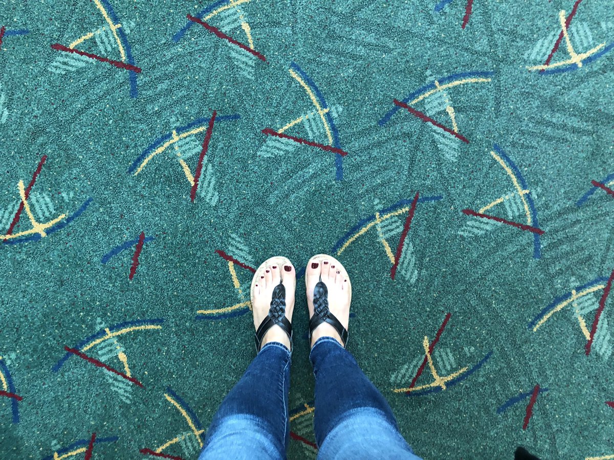 Okay, let’s do this #HFSA2021! Suitcase dusted off (literally), masks packed, and instructions and food left for the family. Denver or bust! #pdxcarpet