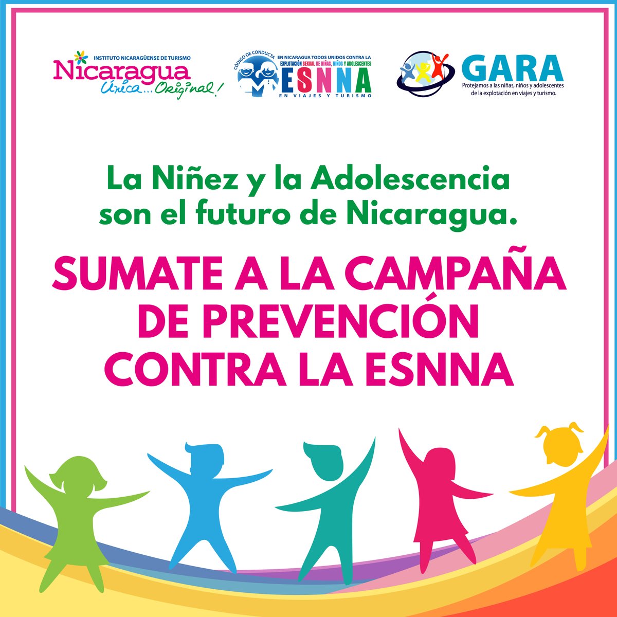 InturNicaragua's tweet photo. Cuidemos a nuestros niños y adolescentes  💙👧👦

#Nicaragua #InturNicaragua https://t.co/SpQEcBSvaB