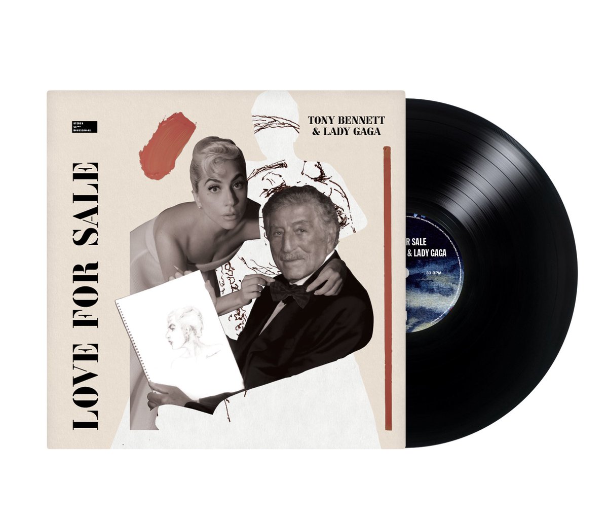 ladygaga's tweet photo. If you haven’t already, pre-order “Love For Sale” vinyl, CDs, and cassettes at @amazonmusic 🎹✨ https://t.co/gr3j5N3f8H https://t.co/eBsOJv7Rzg