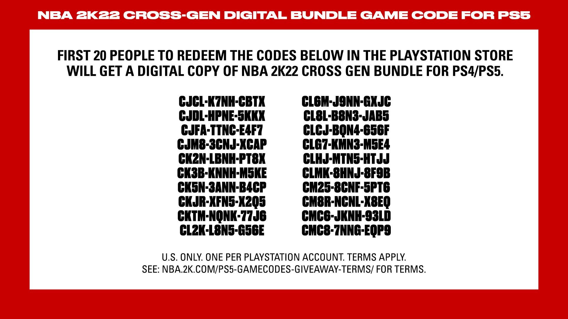 Game Codes 