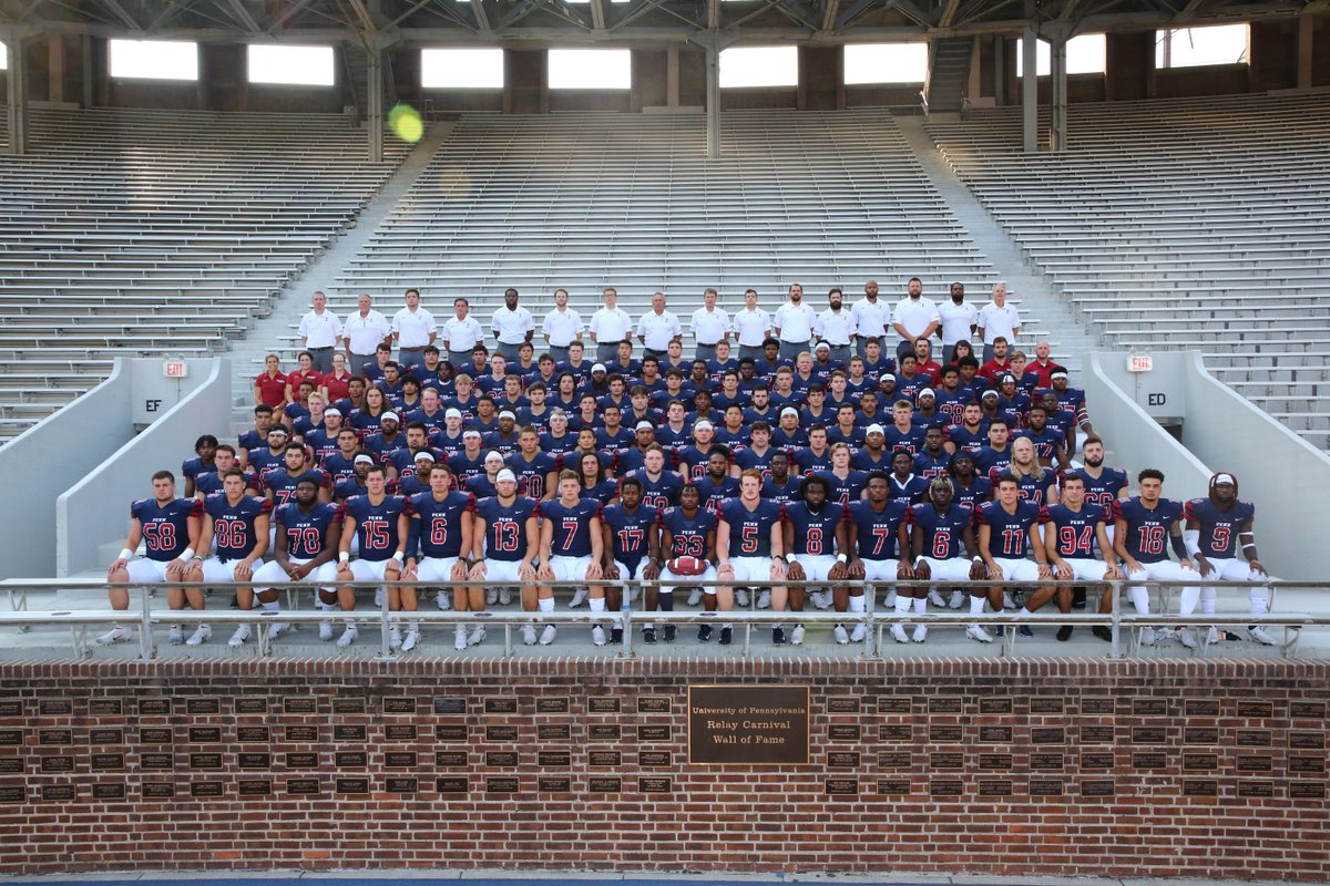Now that we're one week away from kickoff, we'd like to introduce Penn Football's 2021 edition! 

#FightOnPenn x #Family