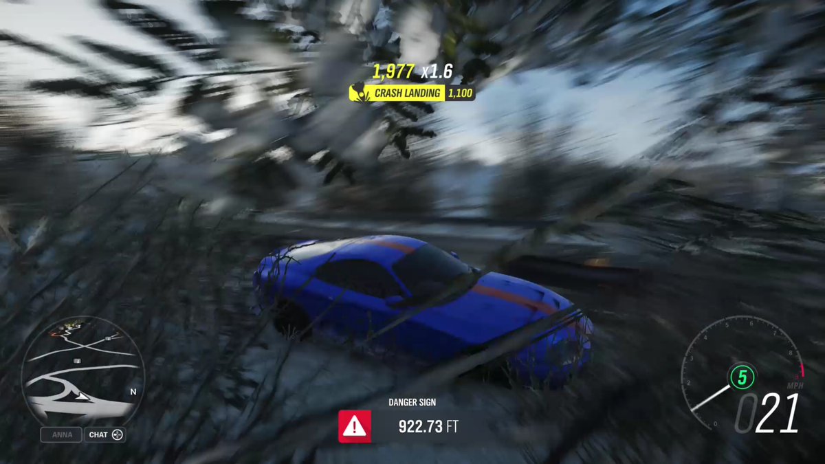 ForzaFan10's tweet photo. #ForzaHorizon4 northbound danger sign https://t.co/JYUet4XrHc