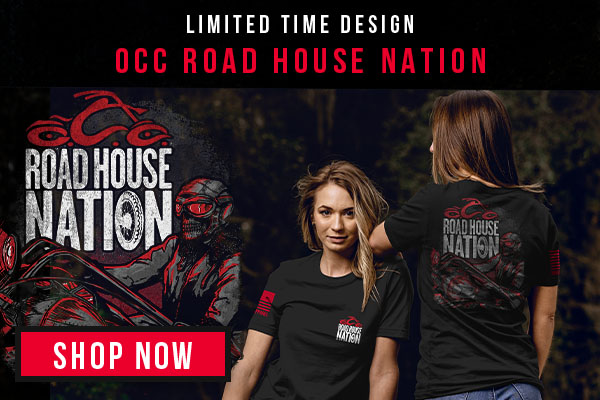 paulteutulsr's tweet photo. Only a few days left to get YOUR limited edition Nine Line Apparel OCC Road House gear!
T-Shirts, Long Sleeves, Tanks and Hoodies! STARTS TO SHIP SEPTEMBER 17TH.
https://t.co/51vzr0dBN8
#OCC #OCCRoadHouse #RoadHouseNation #NineLineApparel #PaulSr #Choppers #Motorcycle https://t.co/K1kDCBgGVL