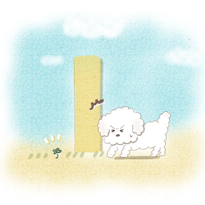 犬も歩けば棒に当たるのtwitterイラスト検索結果