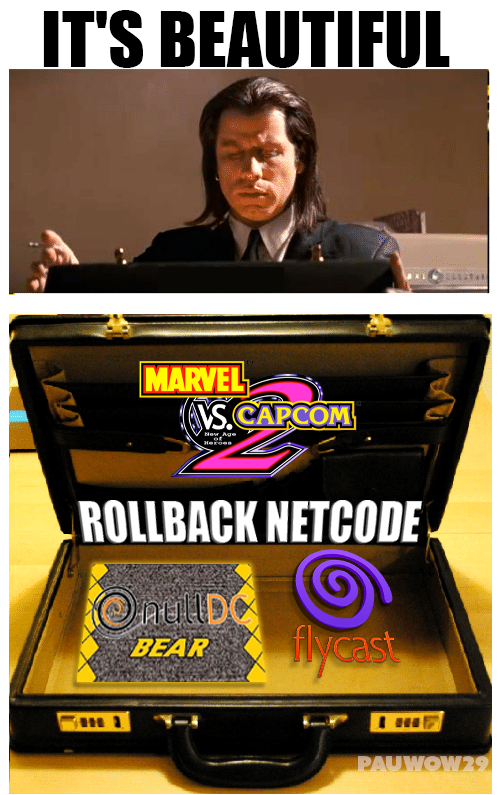 pauwow29's tweet image. #NullDCBear #Flycast #FREEMVC2 #RollbackNetCode