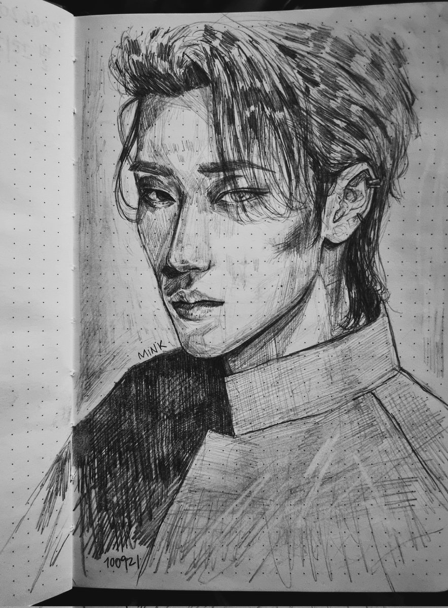 Midnight sani sketch ✍🏼✍🏼 