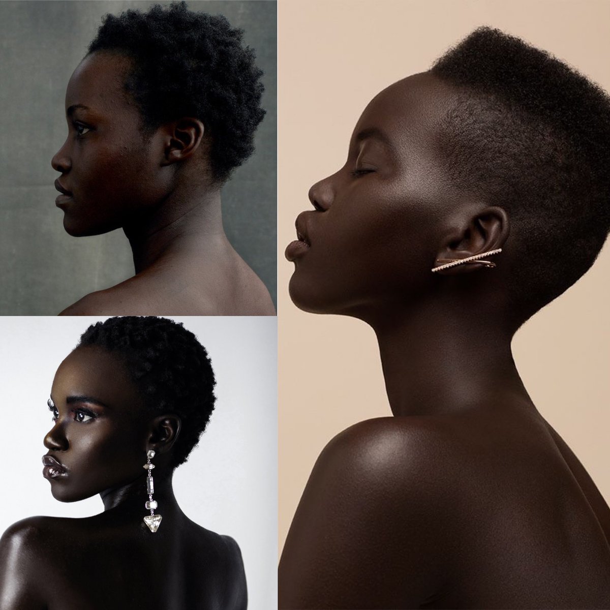 <a href="/llerameilla/">.</a> Oooh since we posting ours, this is my moment! You cannot tell me I don’t look like <a href="/Lupita_Nyongo/">Lupita Nyong'o</a> and <a href="/adutakech/">Adut Akech Bior</a>