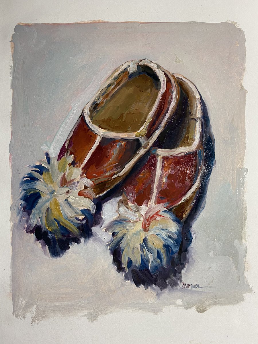 DorasPaintDrips's tweet photo. Day 10 #stradaeaselchallenge finished this 8x10 oil on paper today! #oilpainting #greekshoes #evzone #30daysdrawing
Available https://t.co/s1VxMcP6Ne