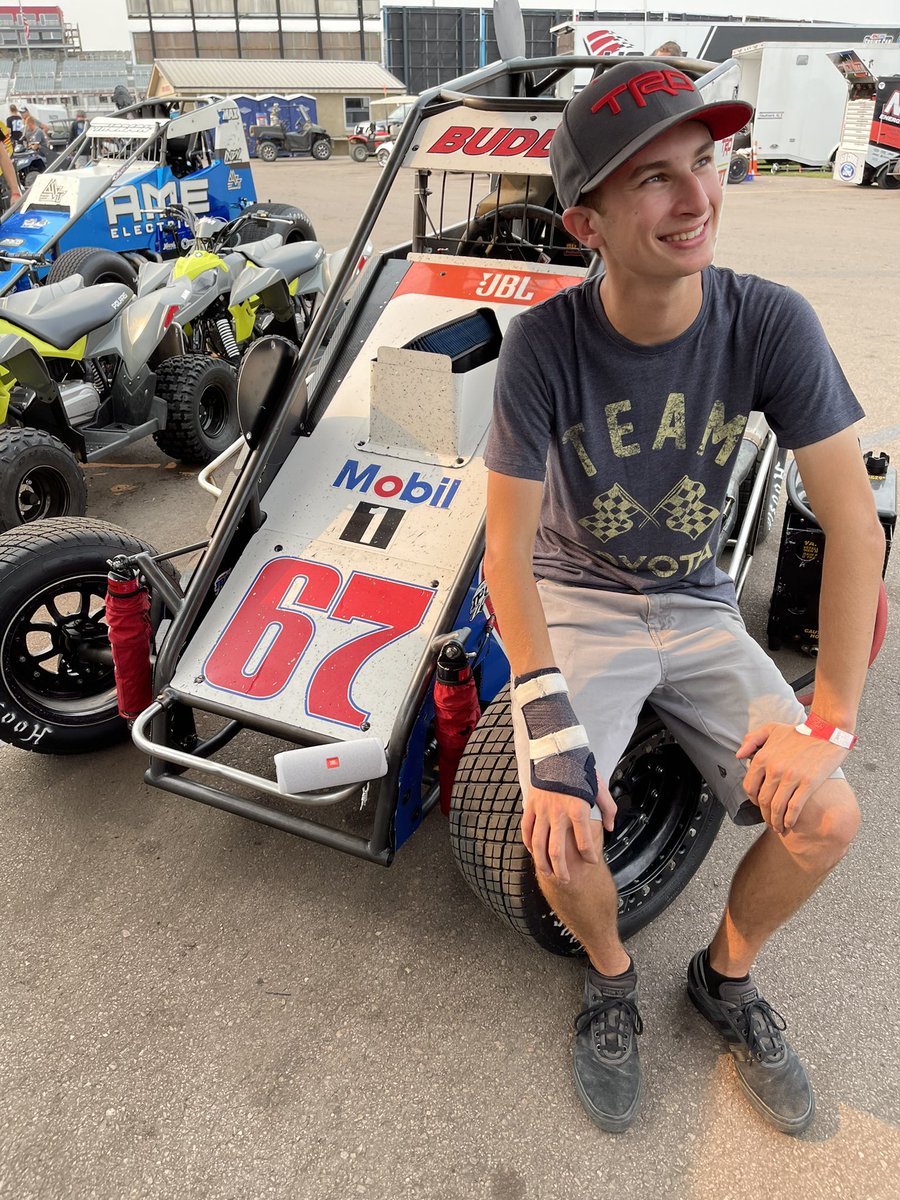 MichaelKofoid's tweet photo. Looking forward to night one at @HusetsSpeedway! Pumped to have my new @JBLaudio Flip 5 to help get the day going! #JBLxToyota https://t.co/DvLAGIvi8k