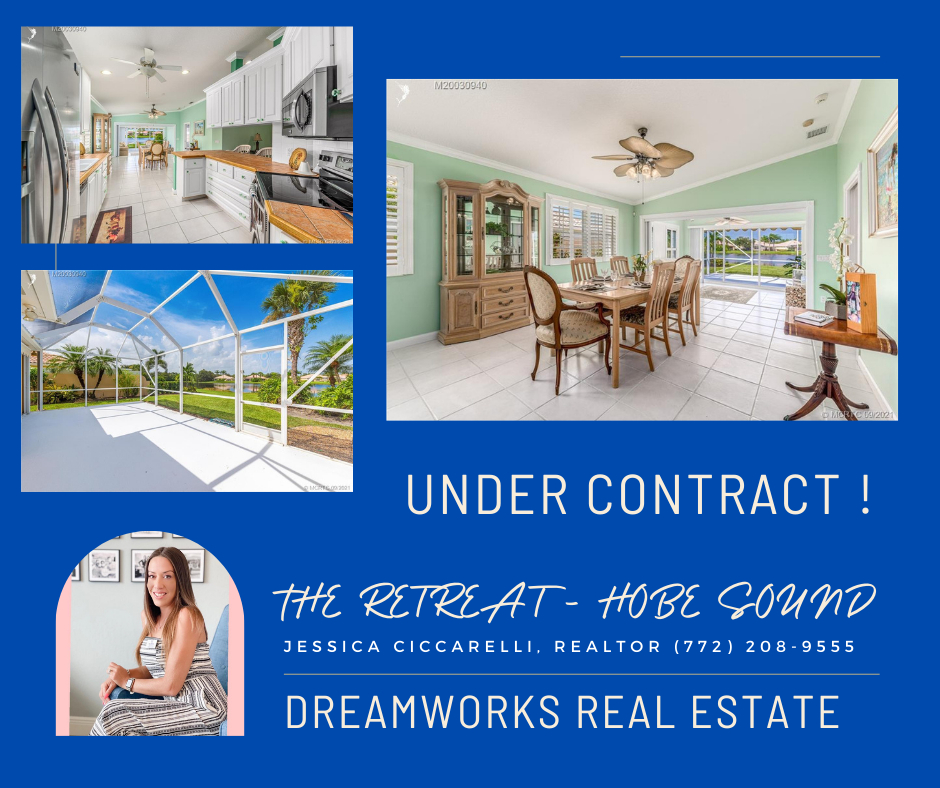Interested in The Retreat at Hobe Sound? Call Jessica Ciccarelli, Realtor
.
.

#dreamworksrealestate #dwrealestate #happyclient #dreamhome #professionalagent #realestateagent #testimonials #dreamworks