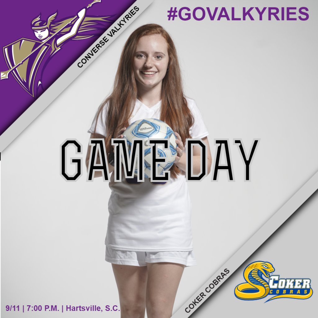 It's GAME DAY! Will battle the Coker Cobras tonight! #GoValkyries 

🕖7:00 p.m.
📍Hartsville, S.C.
📊bit.ly/3nhDsNA
🎥bit.ly/2VB3srQ