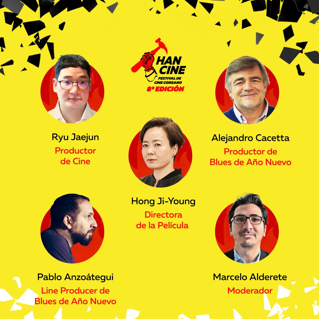 ¡Terminá la semana con más #HanCine!

🎬"Blues de año nuevo, una coproducción en las antípodas", charla de la directora Hong Ji-young, los productores Ryu Jaejun y Alejandro Cacetta, productor, y Pablo Anzoátegui, line producer. 

🎙Modera <a href="/Aldemarce/">Marcelo Alderete Moon</a> 
 
🗓️HOY - 20hs por YouTube