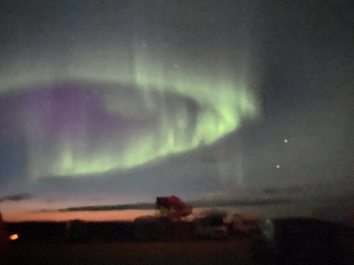 #nightlight #Auroraborealis #aurore #Finland cc <a href="/Thom_astro/">Thomas Pesquet</a> 😃