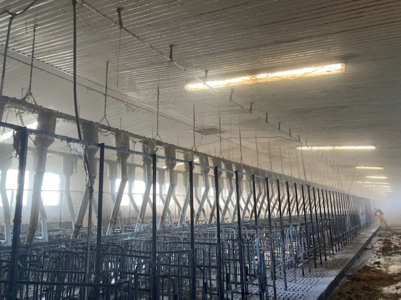 jeni_wash's tweet photo. The before and after pics speak for themselves, this pig barn was challenging but the crew rocked it out!! #jeniwash #onfarmer #hogs #ontag https://t.co/Ujx1QZliIV