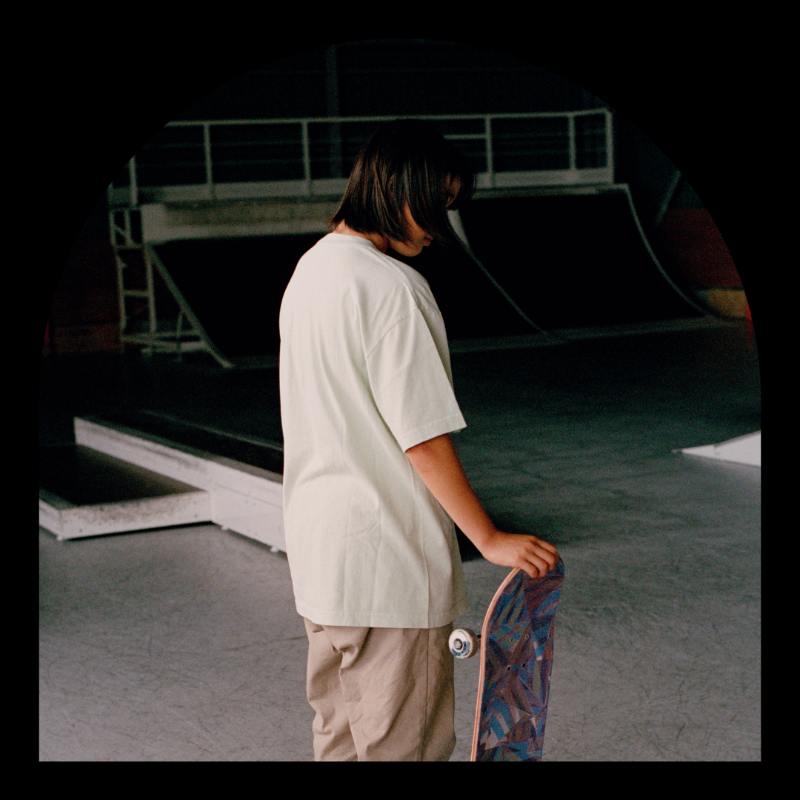 LA28's tweet photo. More than even the 🤯 tricks, it’s the joy for us. Just 13 years old, Japanese skater Momiji Nishiya won the first gold ever awarded in women’s street skateboarding at #Tokyo2020—a win that announced the LA sport is truly global. 🛹💥 #LA28