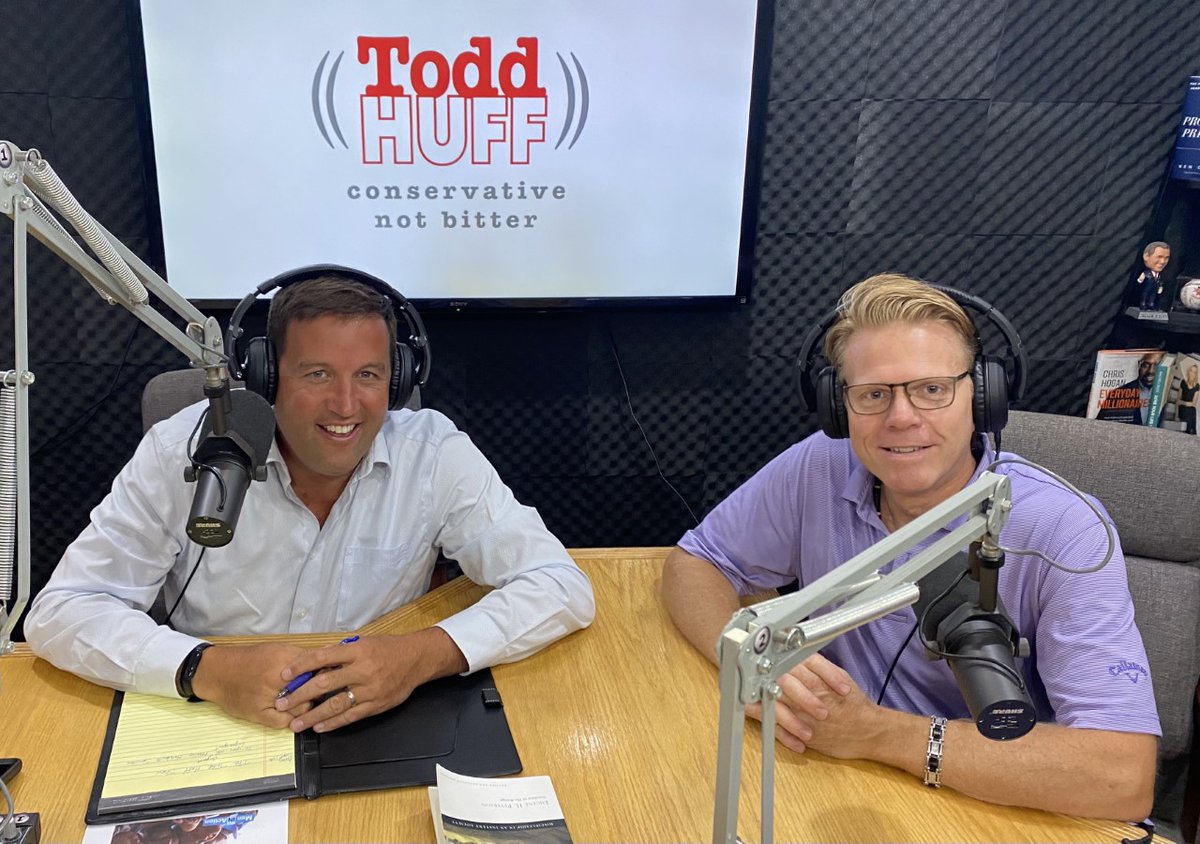 jbcleadership's tweet photo. Had the privilege to fill in for Todd Huff on his radio show. Thnx to Todd Scoggins for joining me to share the challenges he's been navigating and the lessons learned. Check out the conversation this coming Mon., Sept. 13th from 6:00-7:00 am on Freedom 95 (95.9 FM and 950 AM). https://t.co/dKBeDD7heB