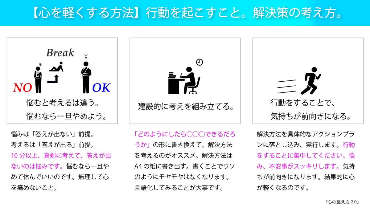 今日から少しずつ実践していきたい！心の整え方を分かりやすくまとめた投稿が話題に！