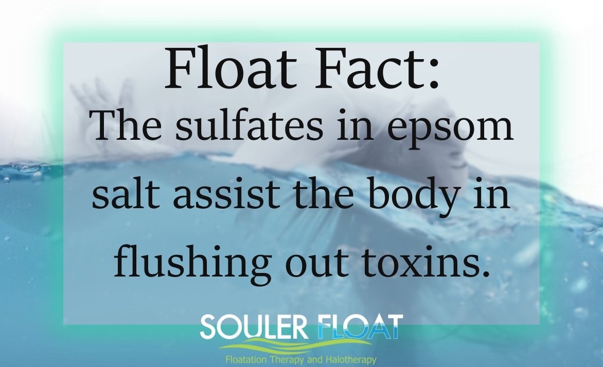 Sounds great, right? 
#FloatFactFriday #floatfacts #FridayFloatFacts #toxins #floatforhealth #soulerfloatmelbourne