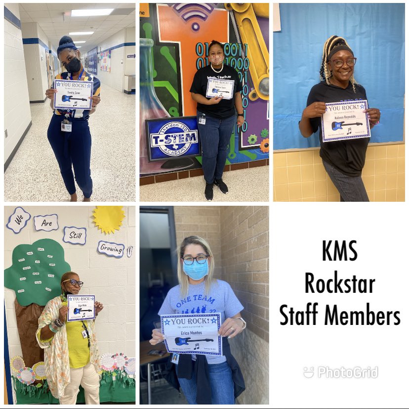 Please help us show our August and September Rock STAR ⭐️ staff members some love! Thanks for all that you do 🐾 Ms. Zeno(ELA), Ms. Taylor(STEM)<a href="/flkhenderson1/">Florence Taylor</a>,Ms. Reynolds(Robotics), Ms. Wade(IP), Ms. Montes(LEP)<a href="/Sampson_Panther/">Ashley Sampson</a> @MisshunnaD