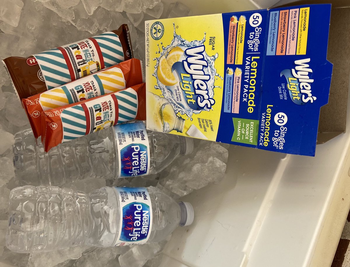 A little bus driver appreciation today <a href="/PowellCISD/">Powell Elementary, Conroe ISD</a> because we think they are “wheelie” great!! It’s the little things 💜