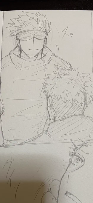 昨日ゆじの後頭部描いていて「後ろ姿可愛いな…?」って世界の真理に気づいた 