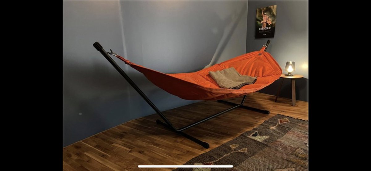 Today <a href="/CCPGames/">CCP Games</a> installed a naproom with hammocks and fatboys in our Reykjavik studio.. I love the #ccplife so much 💖