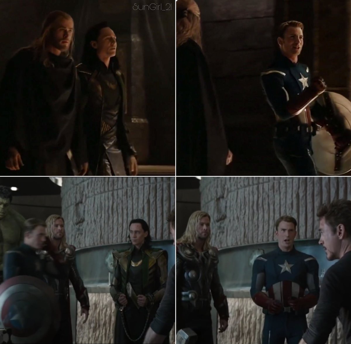 SunGirl__21's tweet photo. Steve Rogers es el Avenger favorito de Loki ¿Todos de acuerdo? ¿Sí? Ok 💚✨💙
#Stoki #ShieldFrost https://t.co/fUGoo4ADaB