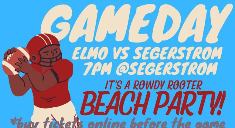 Game day today!! <a href="/elmoROWDY/">El Modena HS Rowdy Rooters ❤️💛❤️💛❤️</a> <a href="/OCStudSectionIG/">The Battle Of OC 🍊</a> <a href="/MAlvarez02/">Manny Alvarez</a> <a href="/StudentSectRep/">The Student Section Report</a> <a href="/ElmoHSAthletics/">El Modena Athletics</a> <a href="/ElModenaHS/">El Modena HS</a>