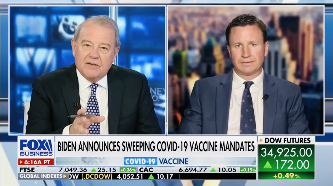 NEW: Vaccine mandates are about freedom. My take: video.foxbusiness.com/v/6271968311001