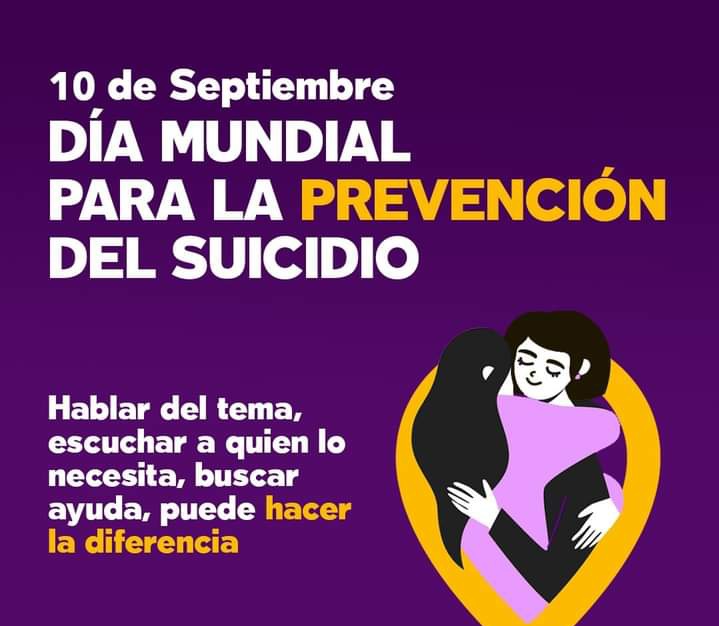 Dia mundial de la #PrevencionDelSuicidio ,tiene el objetivo general de crear conciencia acerca de la prevención del suicidio en todo el mundo. 

🌟Crear #esperanza a través de la acción.🌟
<a href="/omaralpuche/">omar alpuche leal</a> 
<a href="/Eduardovglez/">Eduardo Velazquez gonzalez</a>