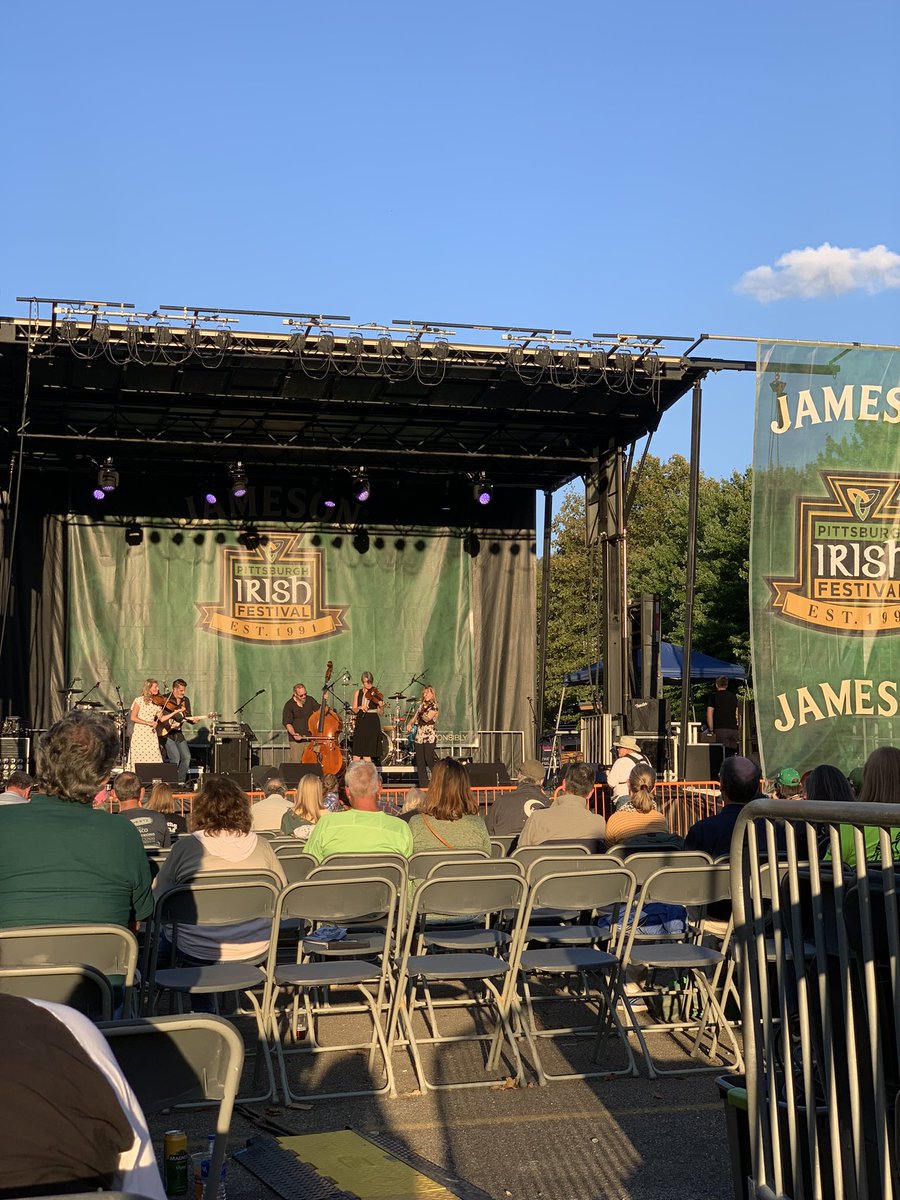 The Bow Tides at the #pittsburghirishfestival