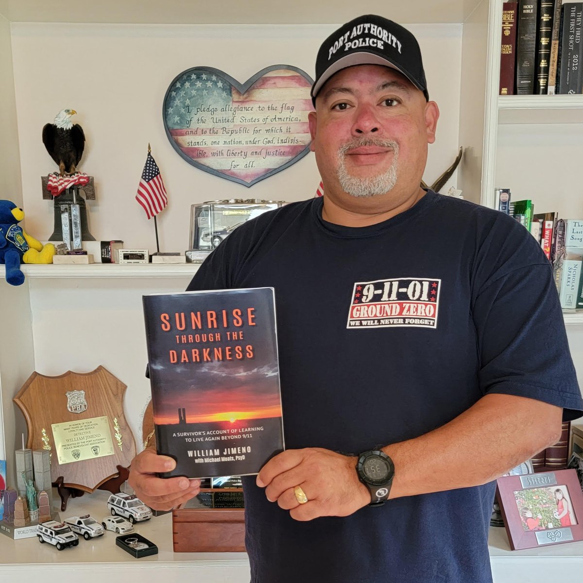 Oliver Stone made the movie "World Trade Center" on his life. Port Authority officer Will Jimeno spent 13 hours under the rubble, one of only two people that made it out alive from under the 9/11 rubble. He will join <a href="/DominicTV/">Dominic Carter</a> at midnight on #77WABC. #NeverForget #September11