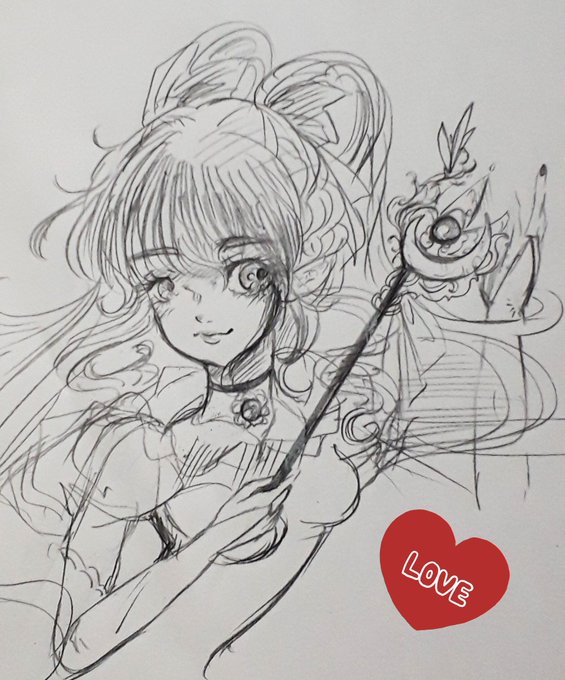魔法使いの女の子⸜( ' ꒳ ` )⸝✩︎⡱✨
#イラスト好きな人と繋がりたい 
#芸術の輪 