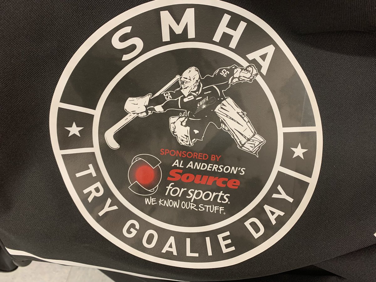 SaskatoonMHA's tweet photo. The SMHA @AlAndersonsSFS Try Goalie Day bags and sticks are ready for the season! Watch for information coming later this season if you are interested in your son or daughter trying the goalie position out. #mostimportantpositioninsports https://t.co/eRmtLBU67y