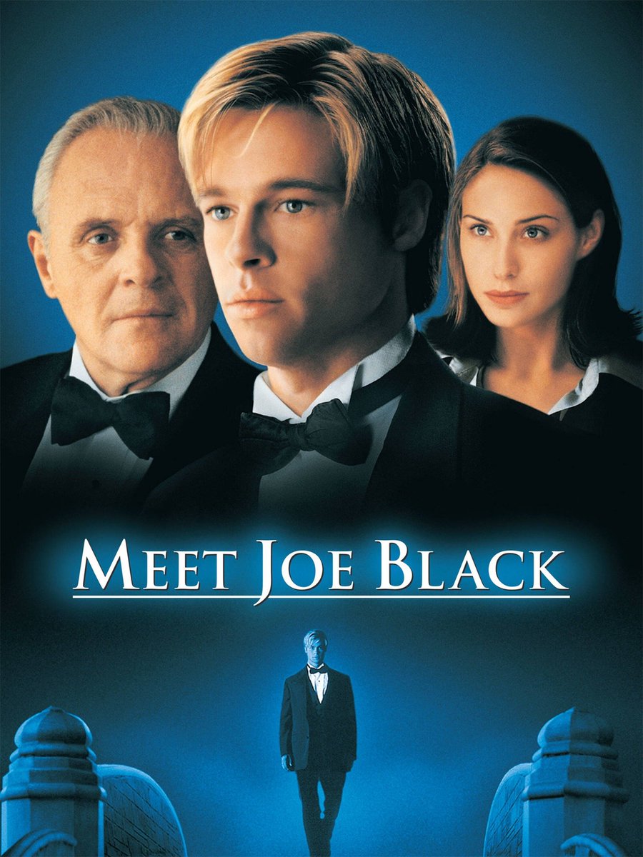 #NowWatchingThisMovie 
🎬 Meet Joe Black 🎬
⭐ Starring ⭐
#ClaireForlani 
#BradPitt 
#AnthonyHopkins 
#MarciaGayHarden 
#JakeWeber 
#JeffreyTambor 
#LoisKellyMiller 
#NowWatching 
🎞🎞🎞🎞🎞🎞🎞🎞🎞🎞