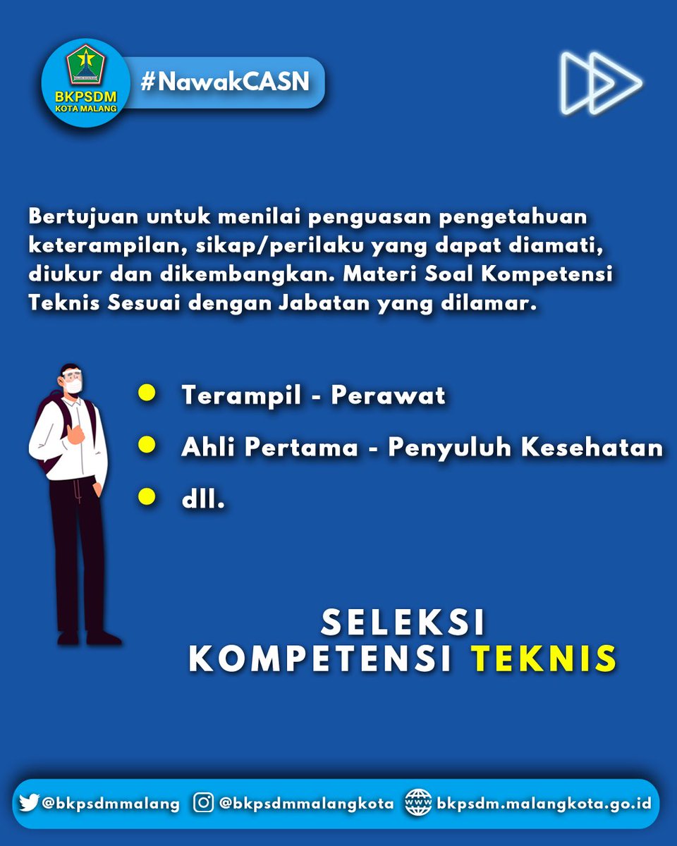 bkpsdmmalang's tweet photo. Seputar Seleksi Kompetensi PPPK #NawakCASN,
Dibaca dan dipahami ya😉 https://t.co/gA0JRwZzCH