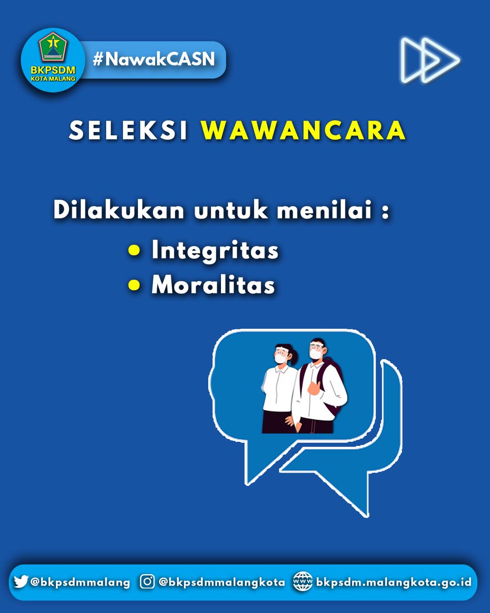 bkpsdmmalang's tweet photo. (lanjutan)
Persiapkan dengan baik ya #NawakCASN https://t.co/Aynwj5bASG