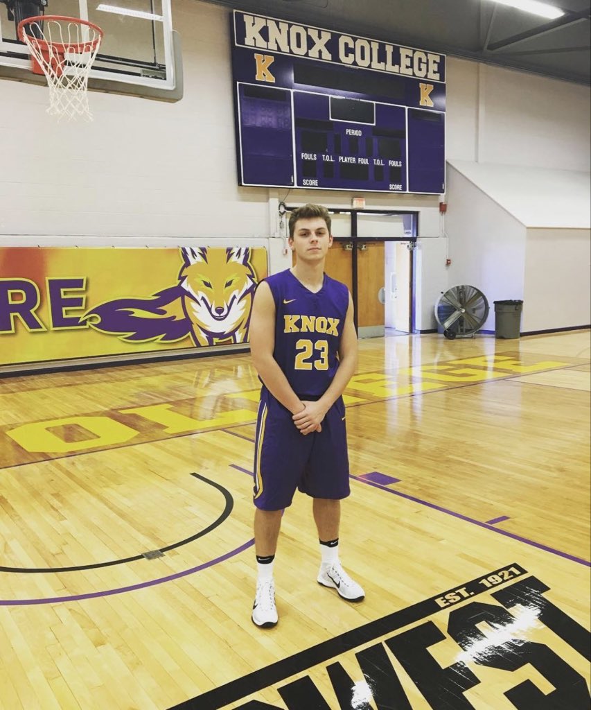 Ryan “frickin” Ricken 
Knox College, Guard 2016-2017