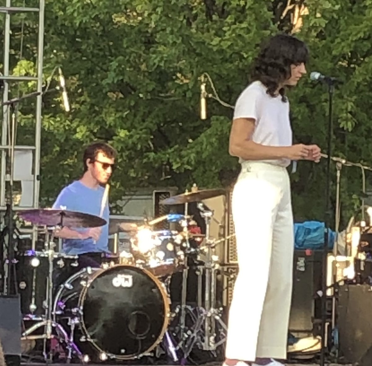jandersnoyd's tweet photo. Squonk-rockers @Fiery_Furnaces fracked some fabulously fractured funk @pitchforkfest - so good to see them again! https://t.co/7ba1UWY9vA