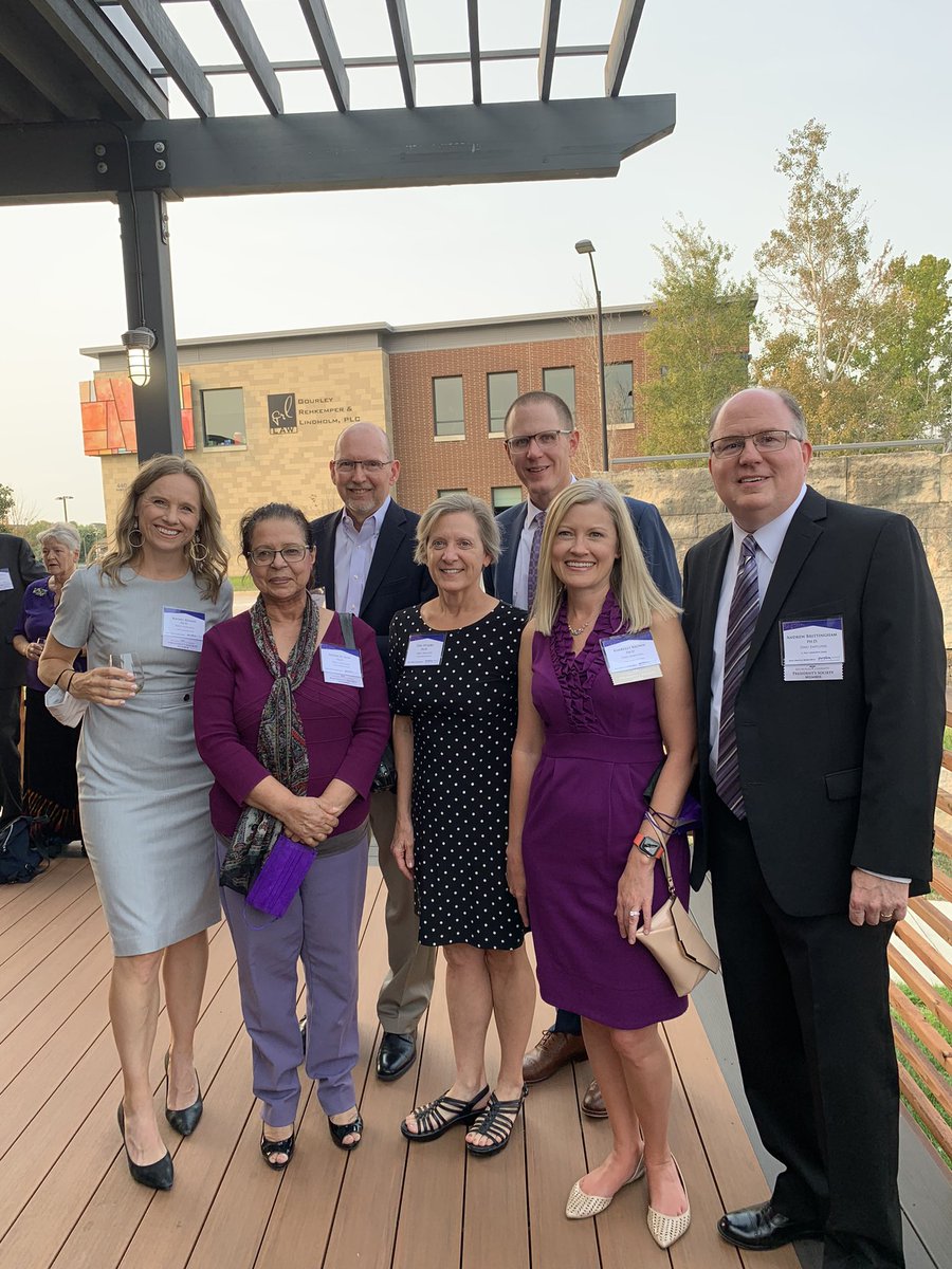 SusanHuppert's tweet photo. Dream big and look what happens! We are purple and proud. Beam signing tonight for our new @cityofwdm campus for @DesMoinesUniv @jaybyers @AuthorAngelaPhD @stevegaer @ENeverman https://t.co/L9WWbhVnQ4