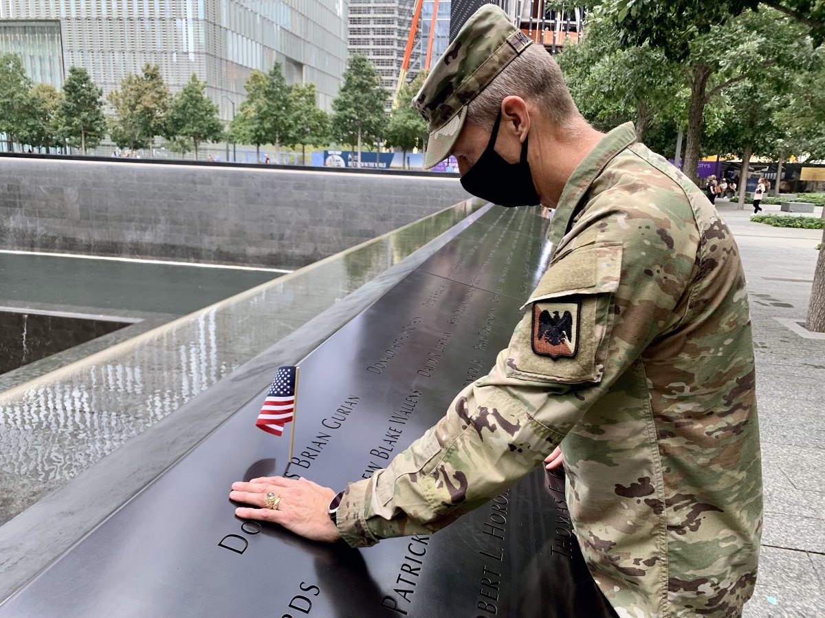 The attacks on Sept. 11, 2001, reminded us of the true strength of our nation and our military. Individual Guard members are a reflection of what makes us the most professional National Guard in history. #WeRemember911
