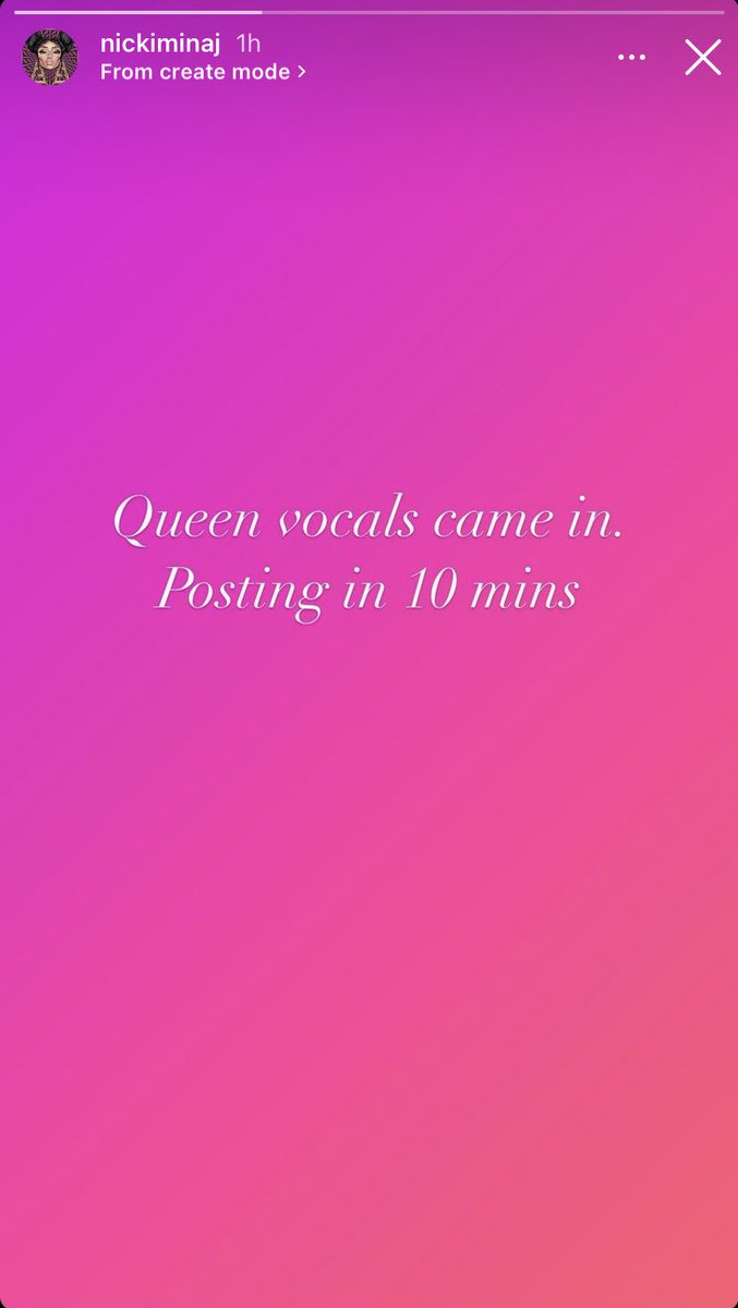 planether1's tweet image. “Posting in ten mins” someone get Nicki minaj a watch please…