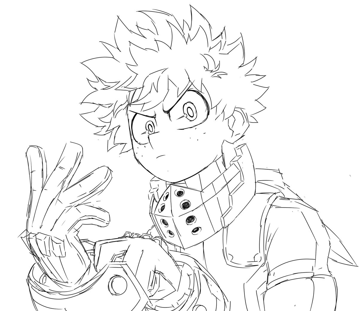 deku wip because the carousel goes up and goes down 