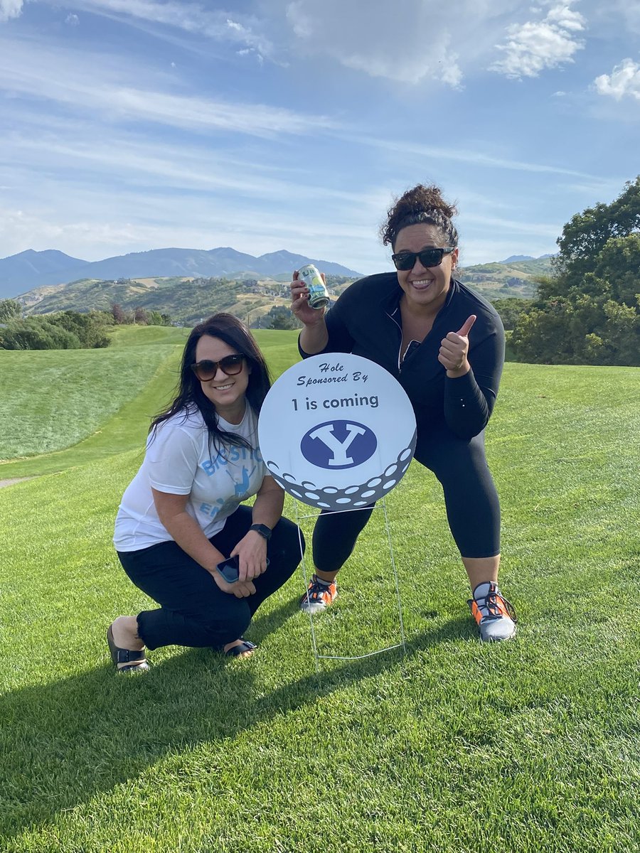 tarebear's tweet photo. Today was fun. Iโm getting in on the golf action next time. Great job as always, @utah_open! #UtahSocialOpen #OneIsComing https://t.co/I405YAGxr4
