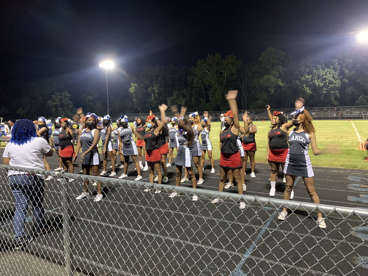 ShermanEllegood's tweet photo. We are looking good at the Lions Den  at Halftime.   Lets Go Largo Lets Go 🦁🤍💙🦁#DenPride @DenPride_FB @LargoLionsHS https://t.co/6GrONjuMwi