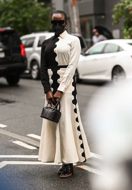 Danai stepping out at New York Fashion Week 🖤🖤